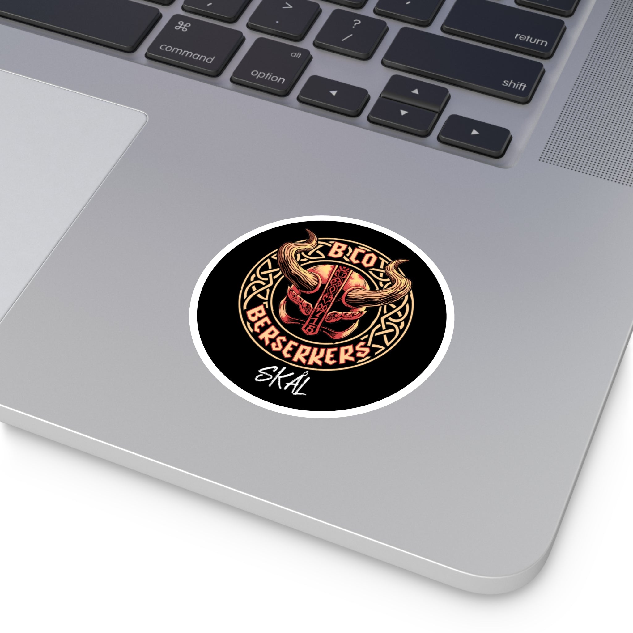 715 Berserkers Round Sticker