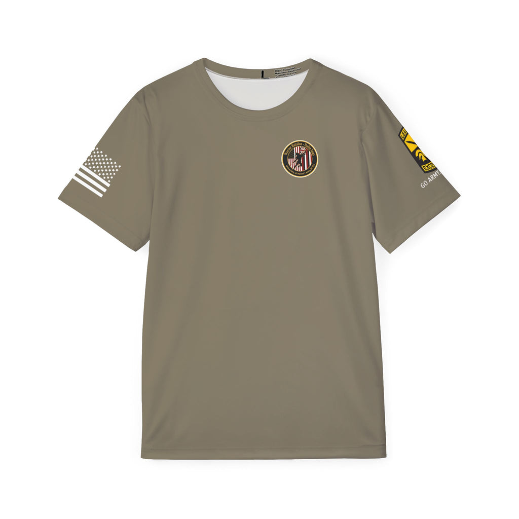 Tan 499 University of Hawaii ROTC Jersey Style Shirt