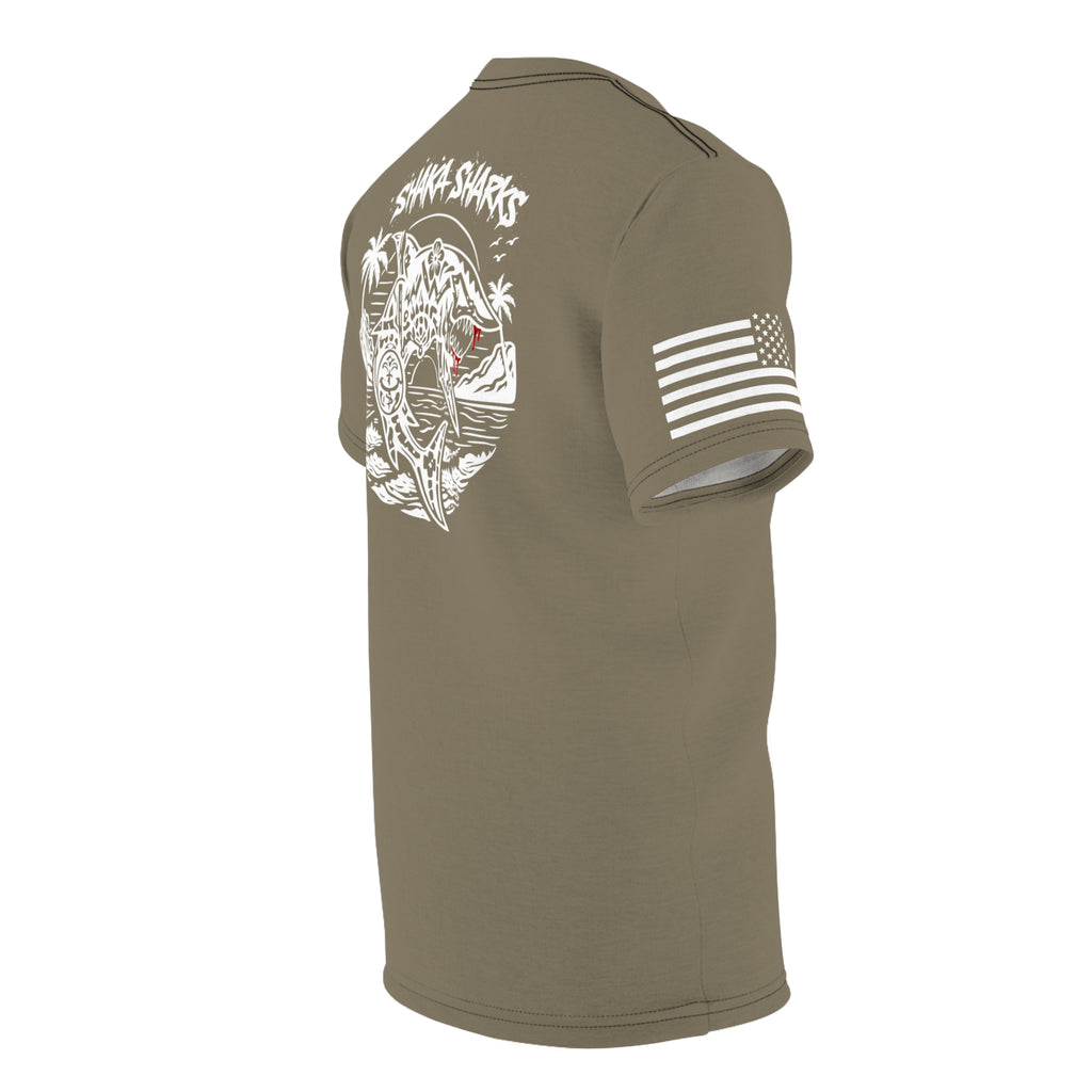 Shaka Sharks Tan-499 Shirt