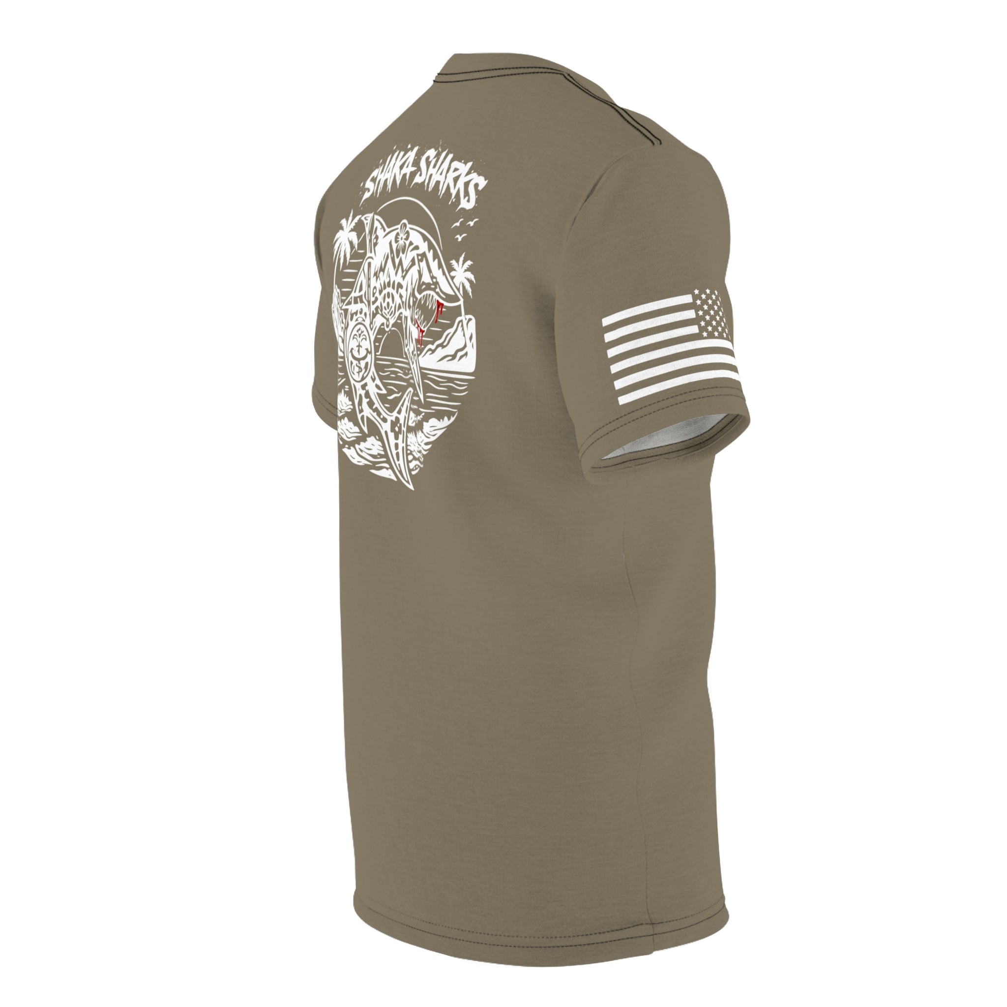 Shaka Sharks Tan-499 Shirt