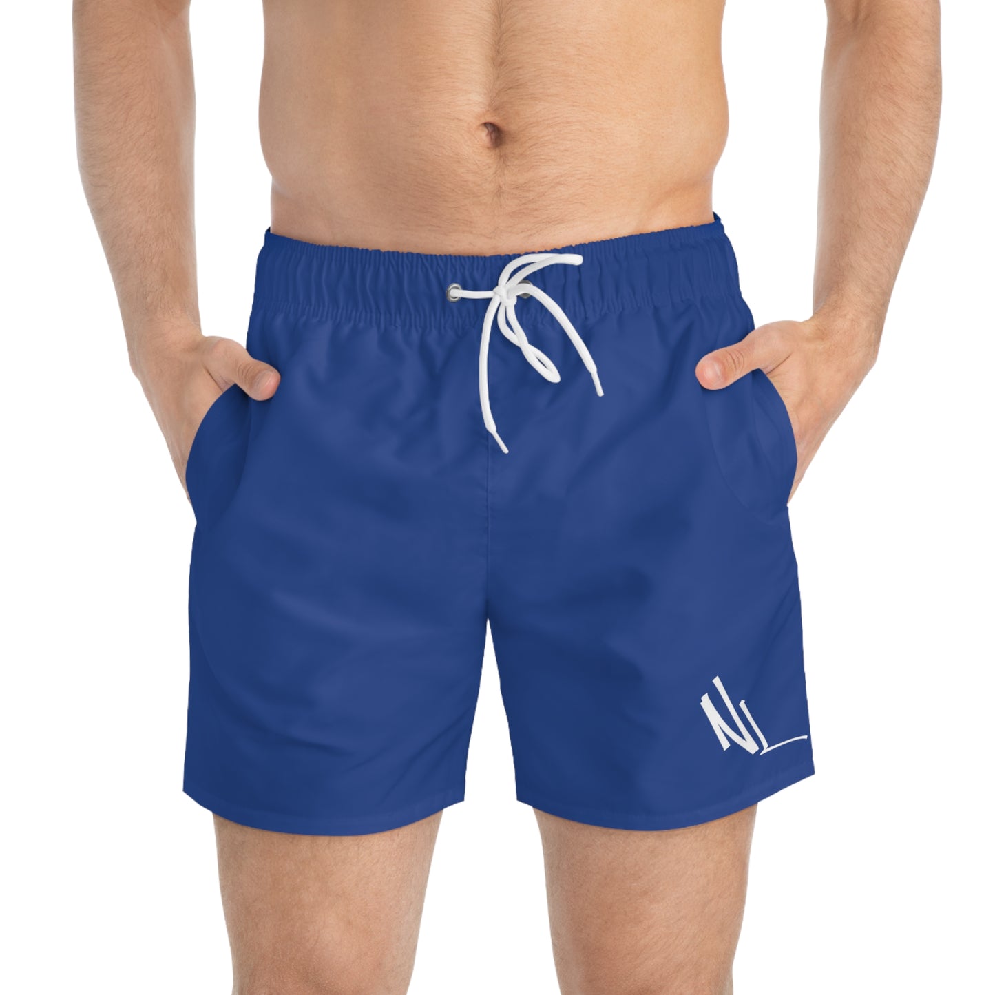 NL Blue Swim Trunks