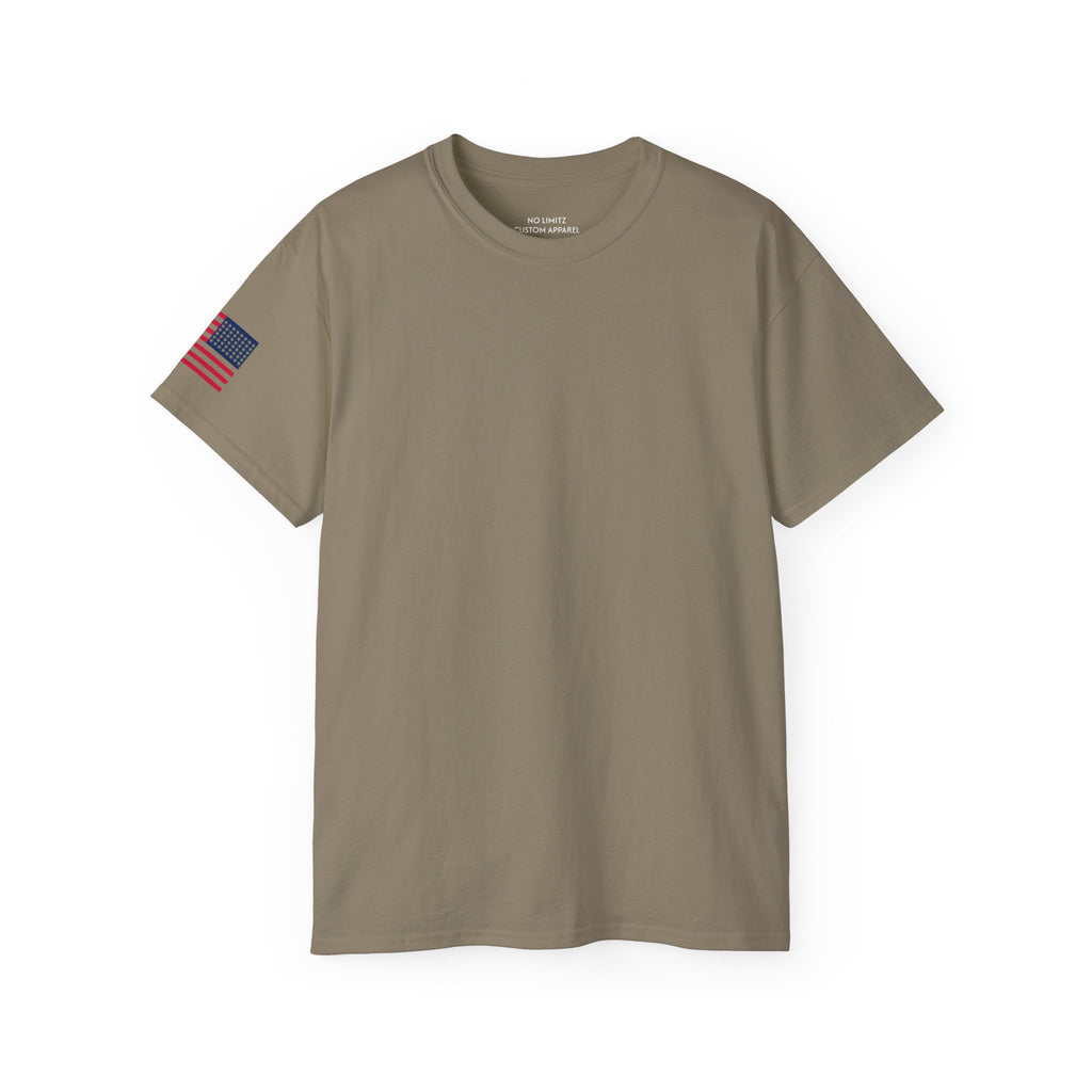 HAS WWII Vintage Cotton T Shirt (Badge & Name Option)