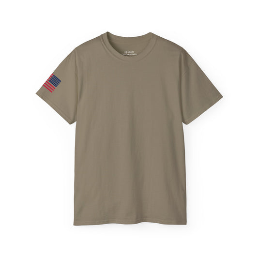 HAS WWII Vintage Cotton T Shirt (Badge & Name Option)