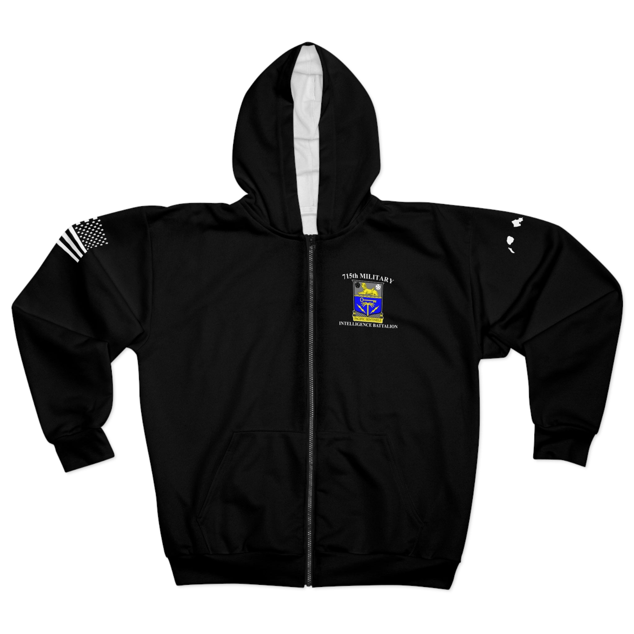 715 Unisex Zip Hoodie