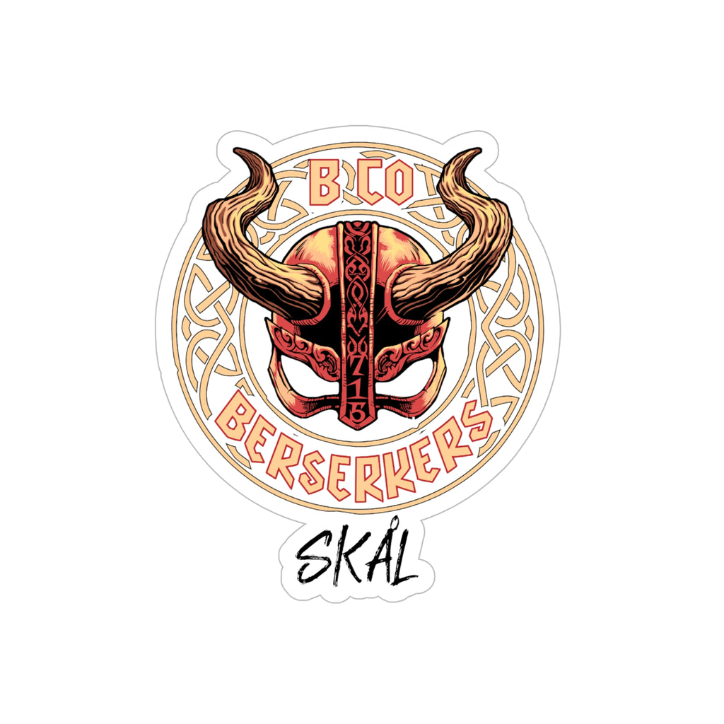 715 Berserkers Sticker transparent