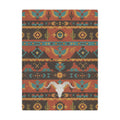 Rustic Southwestern Aztec Blanket with Logo