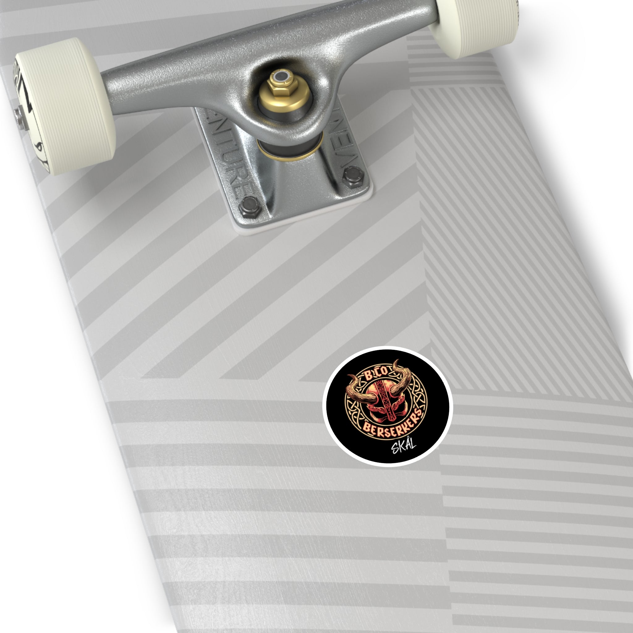 715 Berserkers Round Sticker