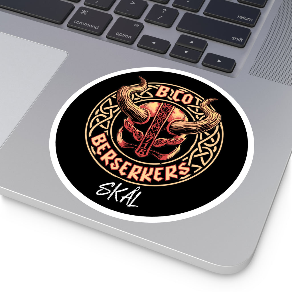 715 Berserkers Round Sticker