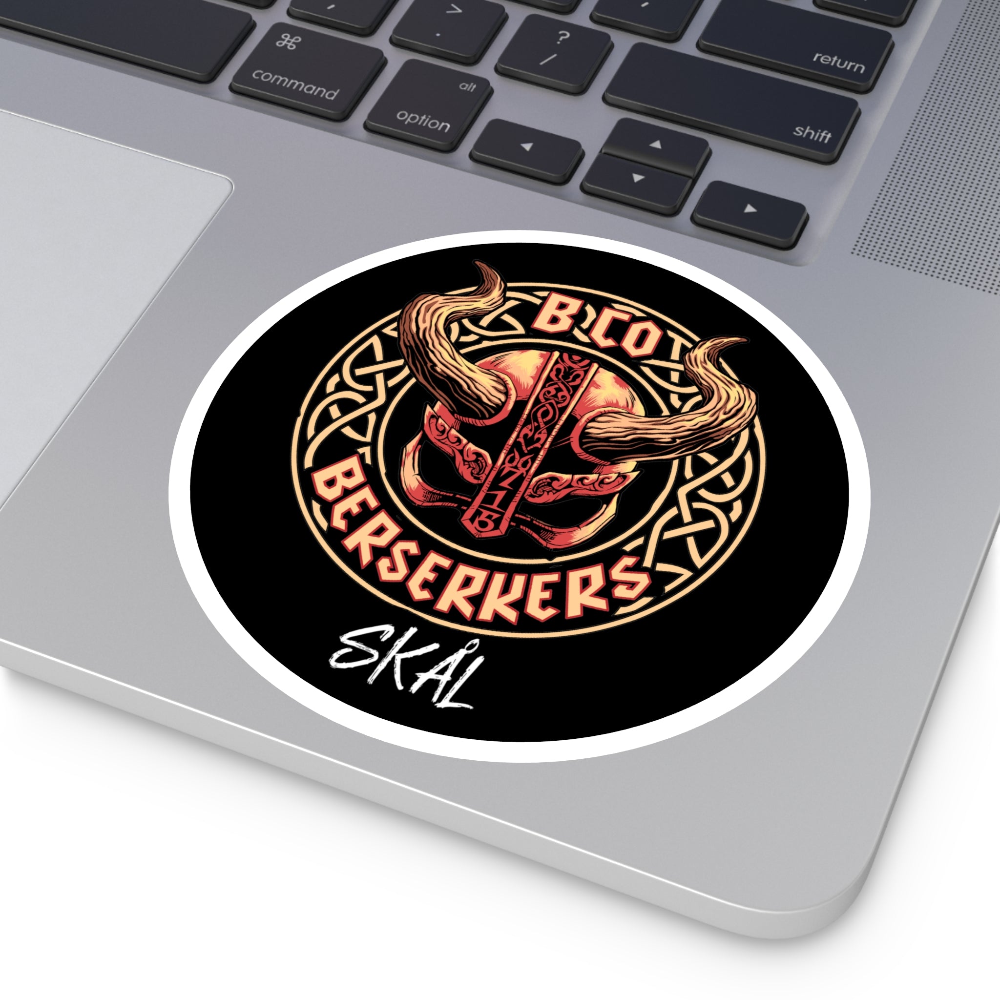 715 Berserkers Round Sticker
