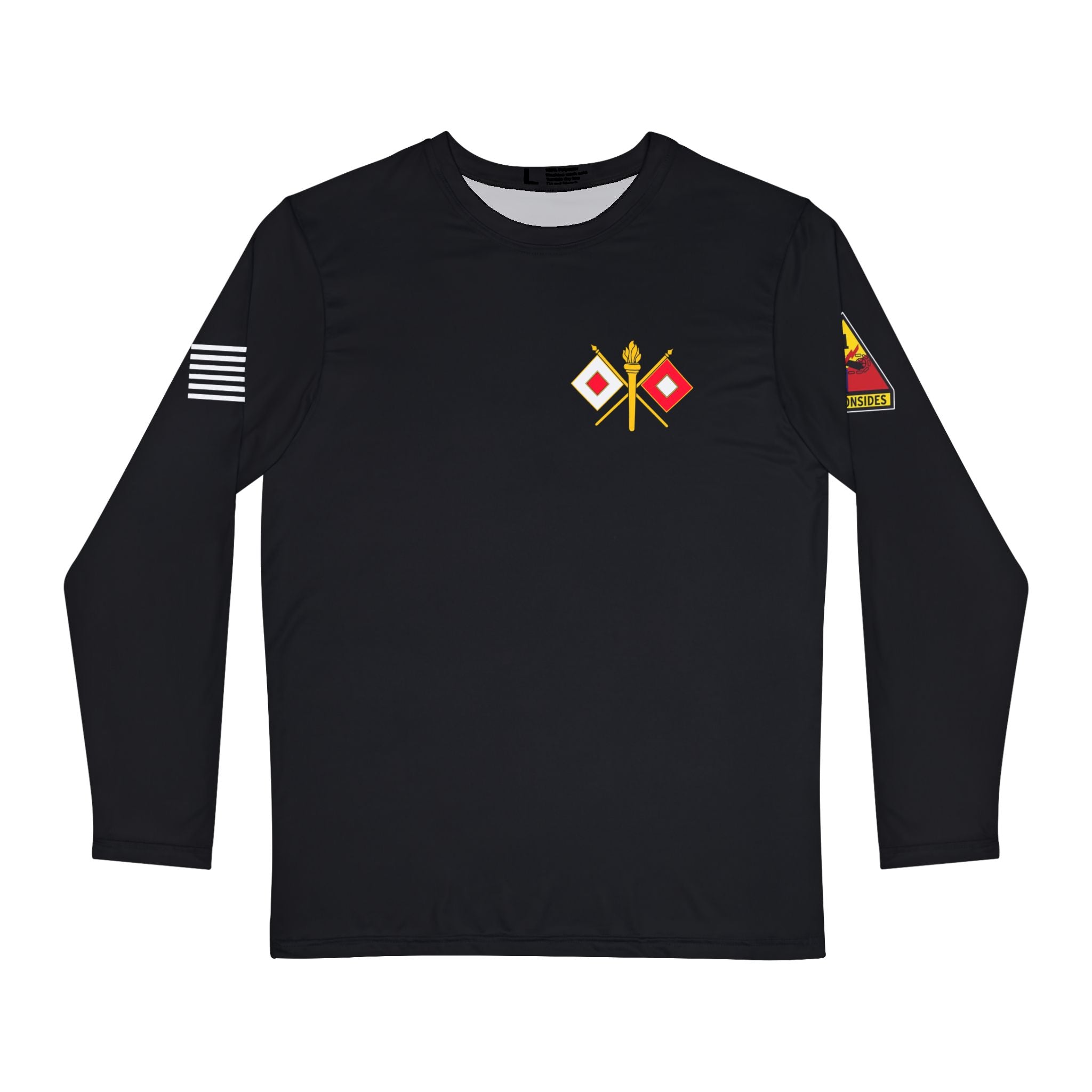 WIG WAGS 532nd Mercury Black Long Sleeve Shirt