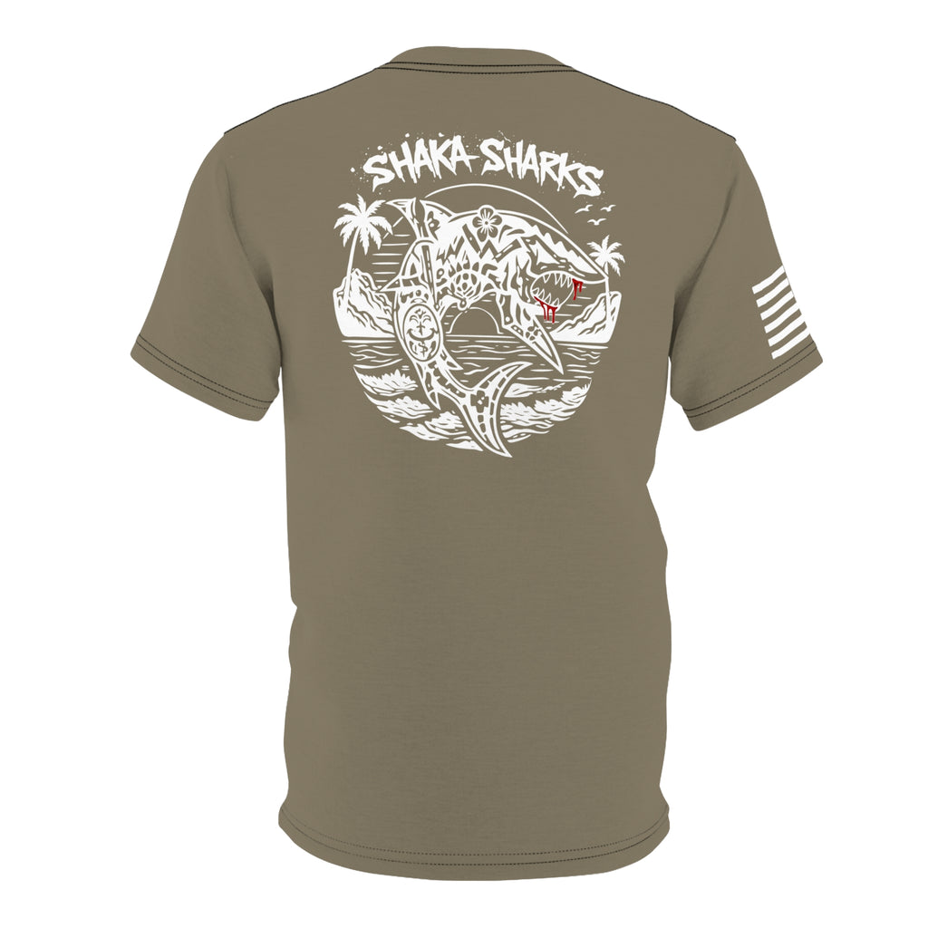 Shaka Sharks Tan-499 Shirt