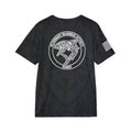 Shaka Sharks Black Silk Tribal PT Shirt V5