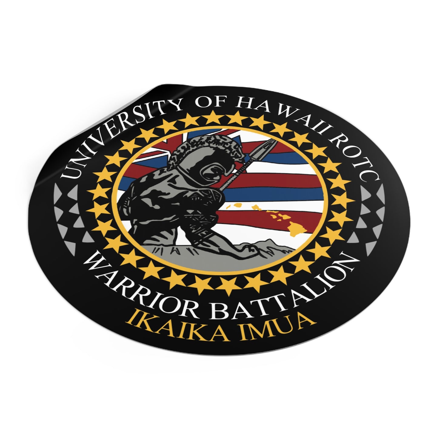 University of Hawaii Army ROTC Warrior Battalion Stickers
