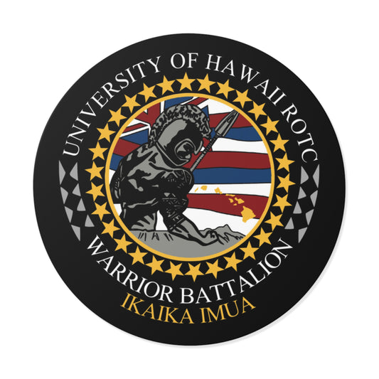 University of Hawaii Army ROTC Warrior Battalion Stickers