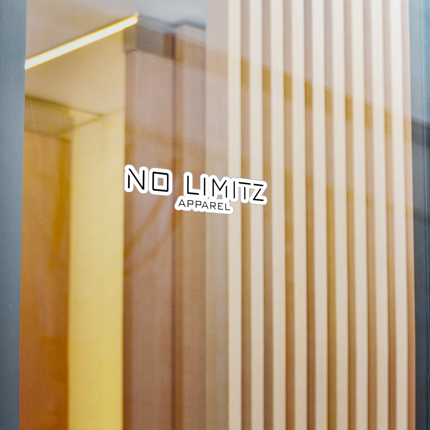 NO LIMITZ APPAREL vinyl sticker