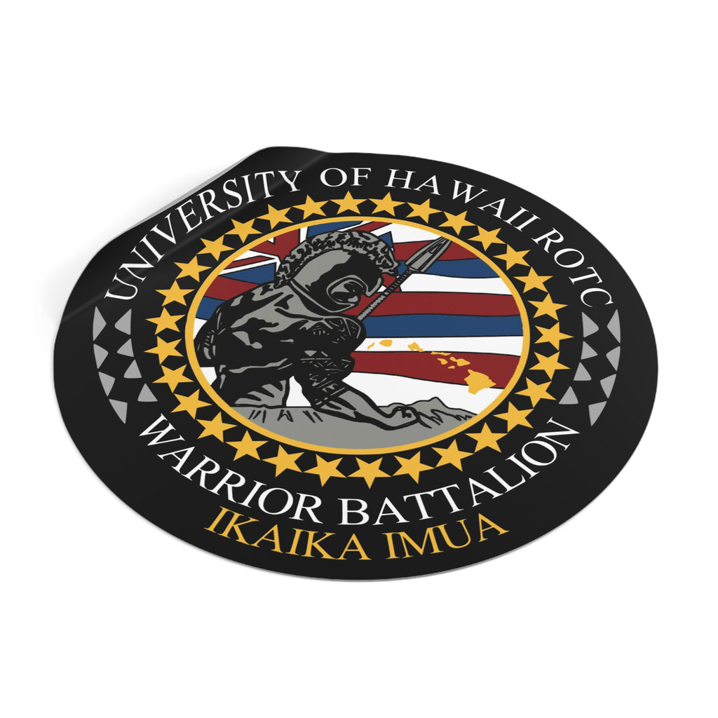 University of Hawaii Army ROTC Warrior Battalion Stickers