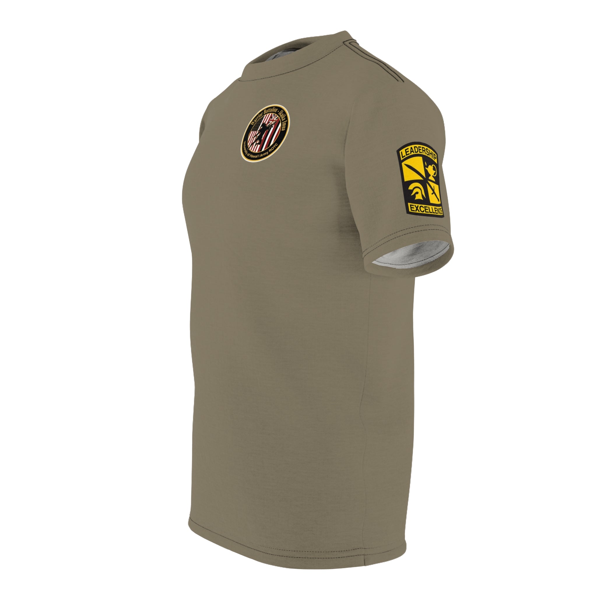 Tan 499 Hawaii ROTC Jersey Style Shirt