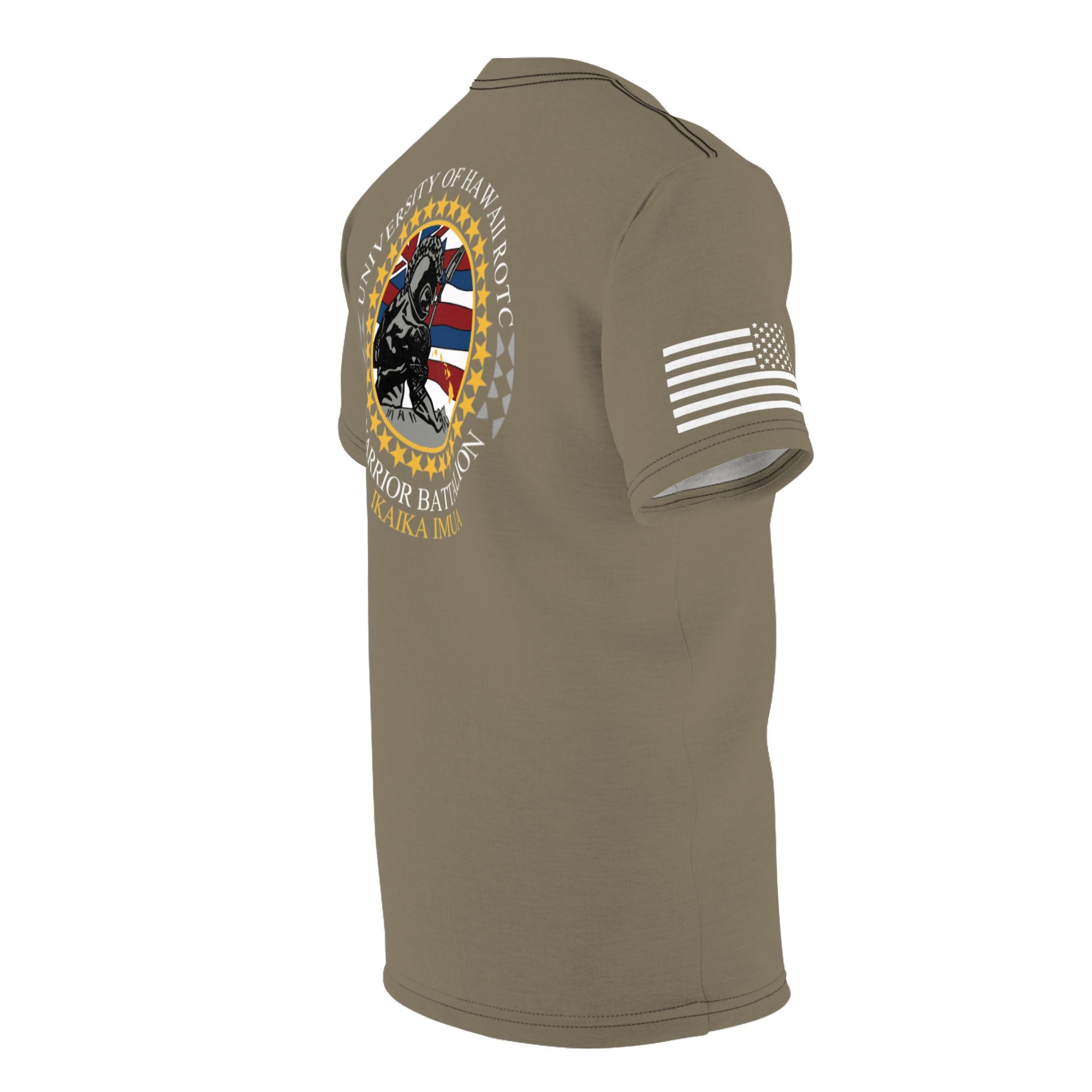 Tan 499 Hawaii ROTC Jersey Style Shirt
