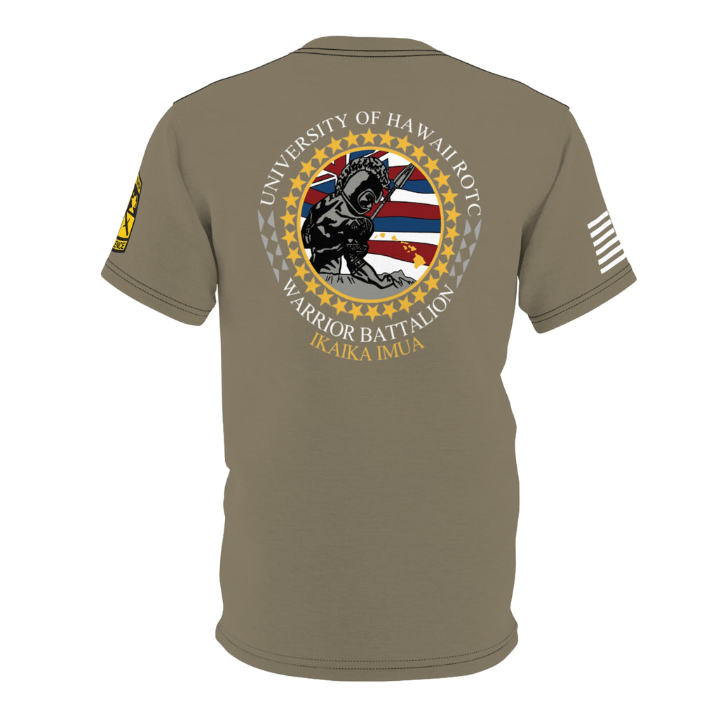 Tan 499 Hawaii ROTC Jersey Style Shirt