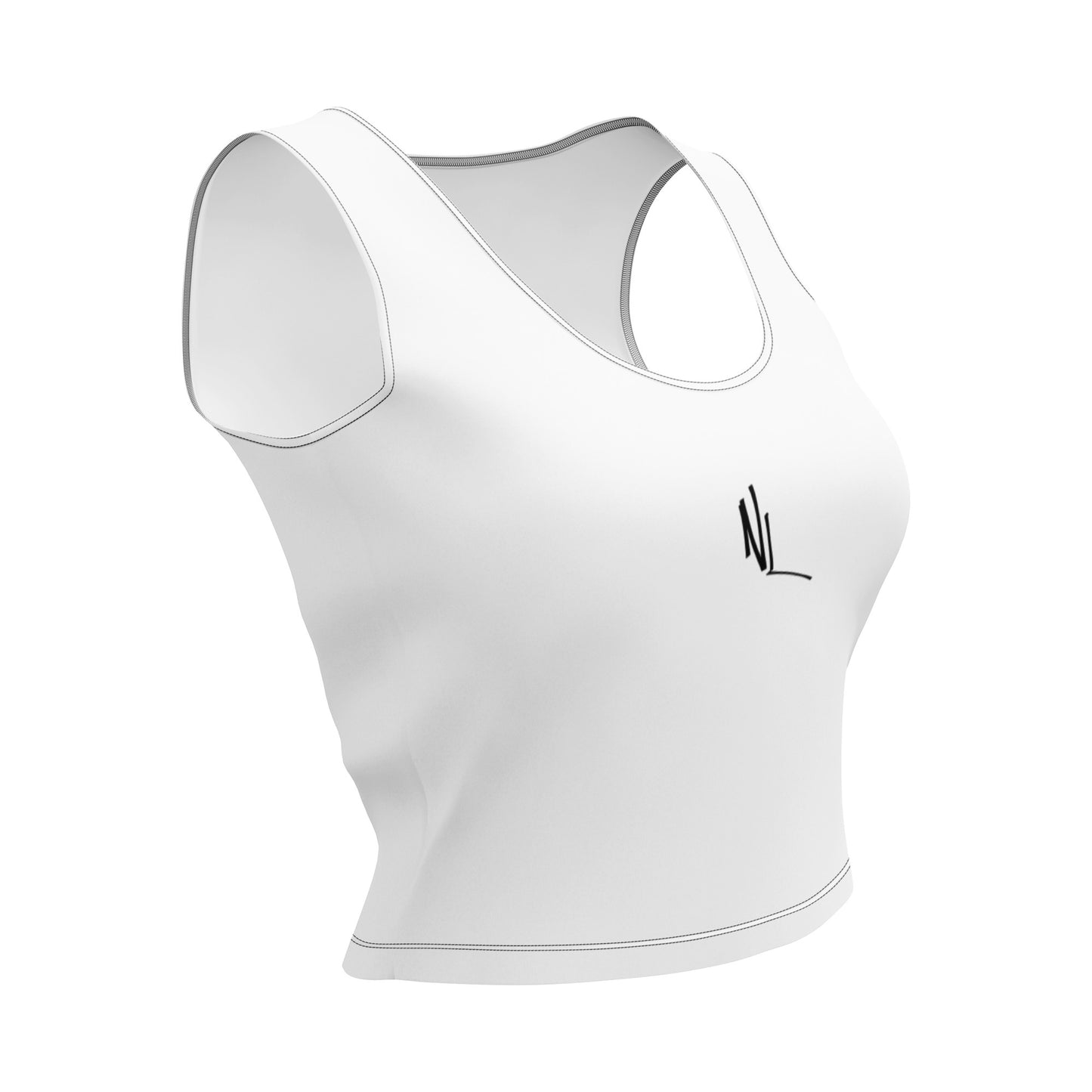 NO LIMITZ White Crop Top
