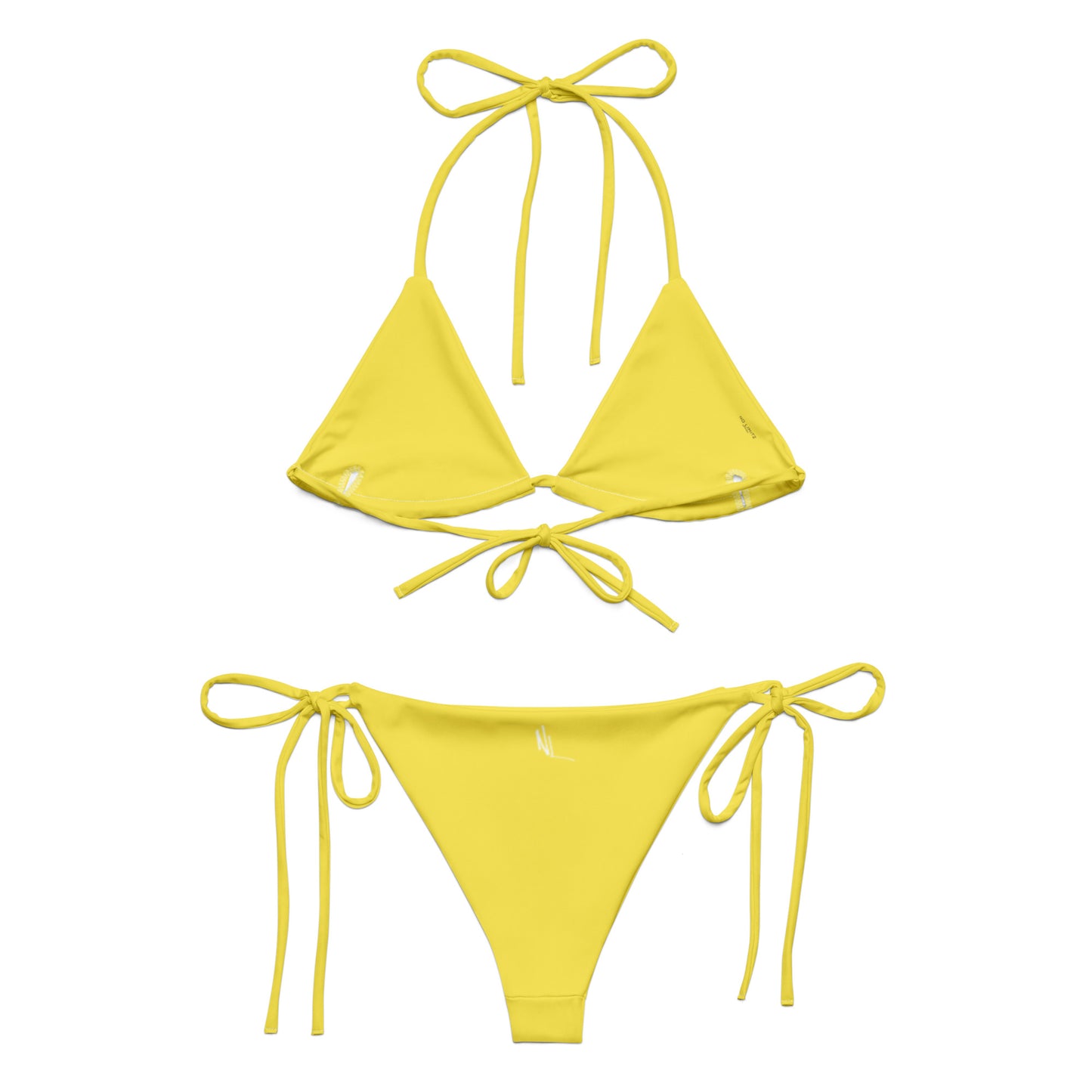 Womens silky string bikini