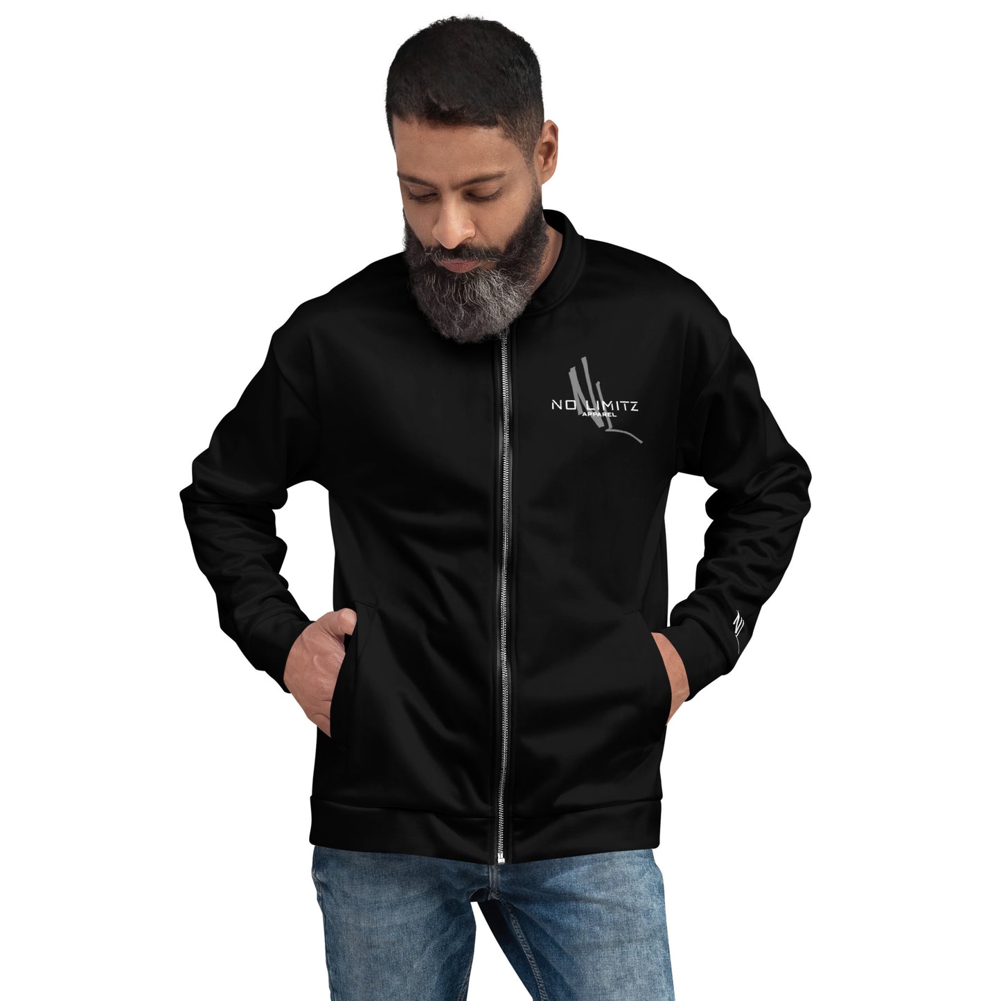 NO LIMITZ Unisex Bomber Jacket
