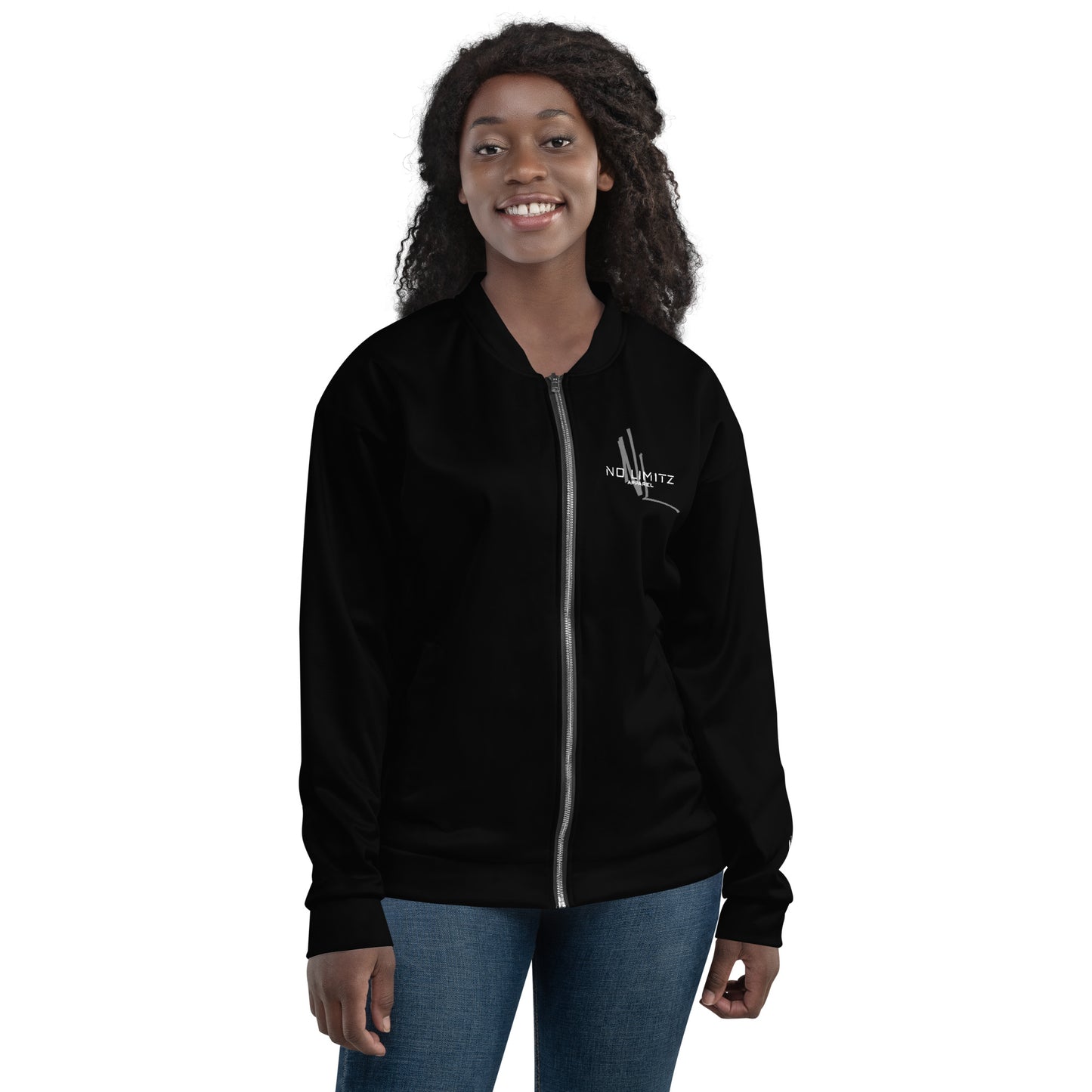 NO LIMITZ Unisex Bomber Jacket