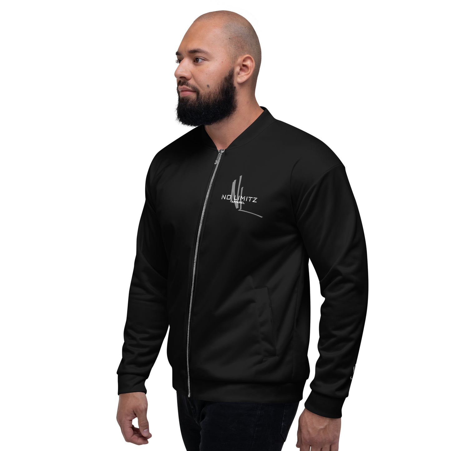 NO LIMITZ Unisex Bomber Jacket
