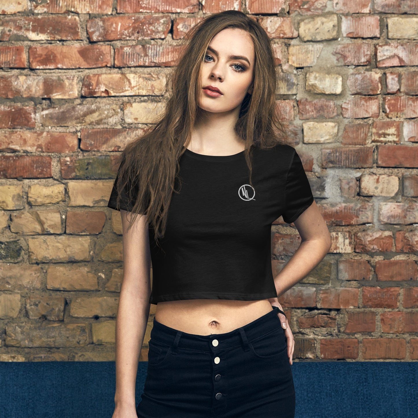 NL Embroidered Women’s Crop Tee